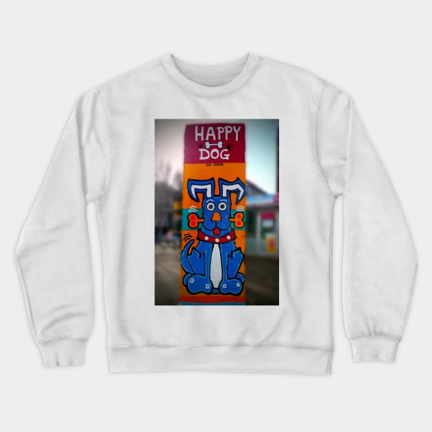 Artwork Street Art Berlin Wall Germany Crewneck Sweatshirt by AndyEvansPhotos